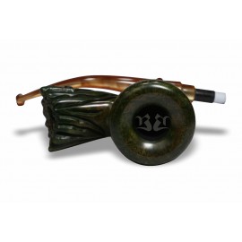 Cachimbo Bertoldi Maestro Longo Briar com Filtro 9mm